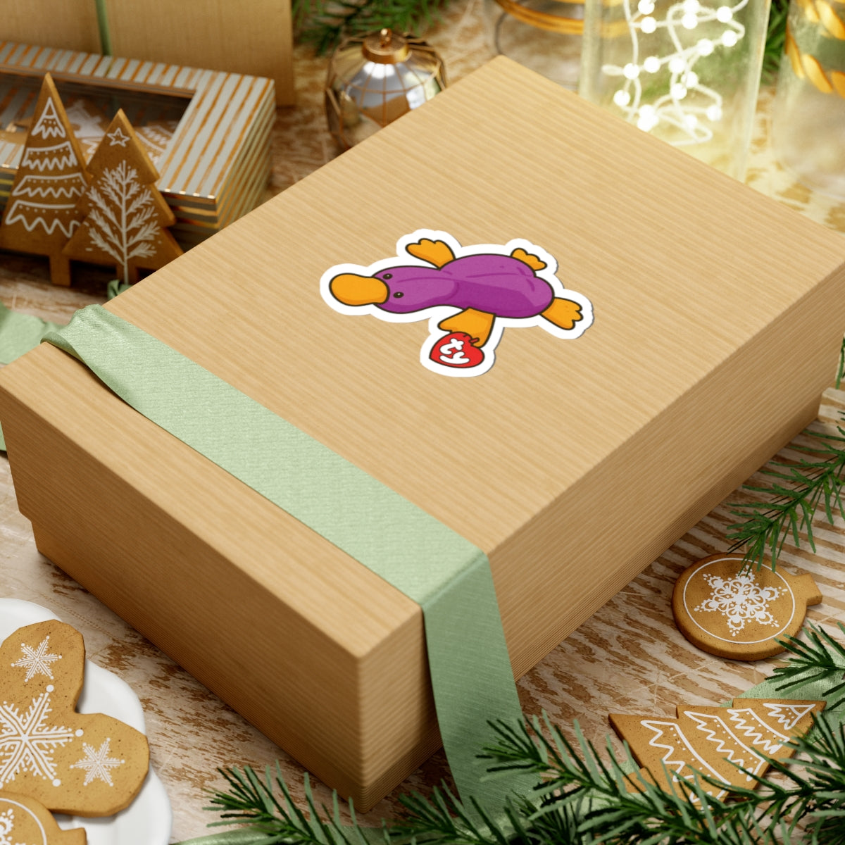 Colorful Platypus Kiss-Cut Stickers – Fun Vinyl Decals for Personalization