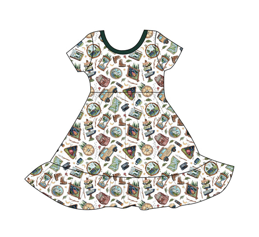 Campfire Crew Flutter Dress *SHIPS JUNE*