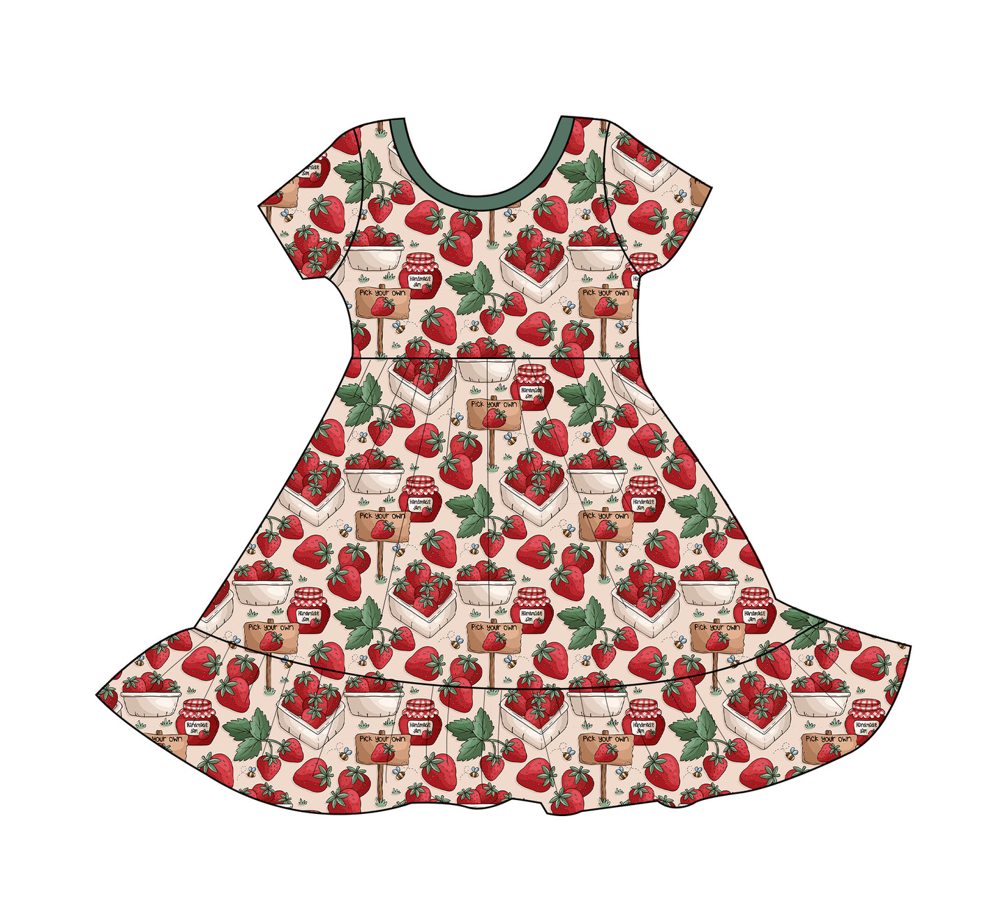 Jam Session Flutter Dress *SHIPS JUNE*