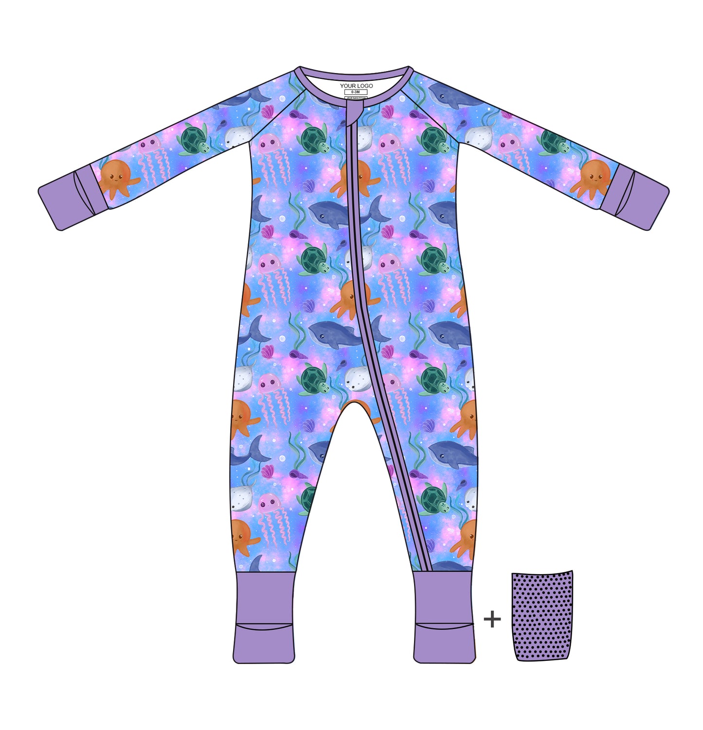 Tide & Seek Footie *SHIPS MAY*