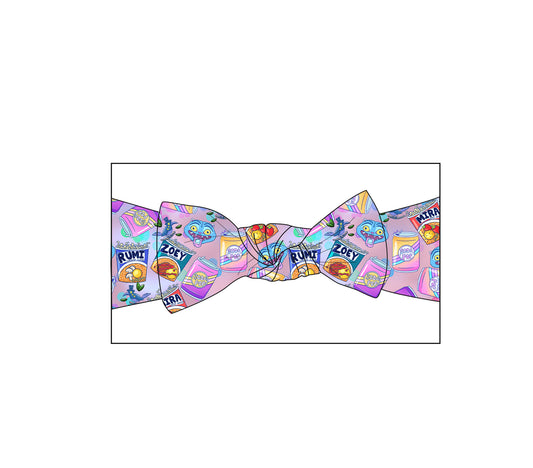 Neon Noodles Bamboo Bow *SHIPS JUNE*