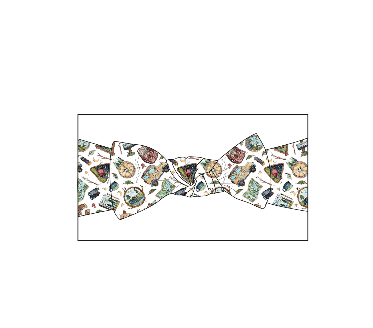 Campfire Crew Bamboo Bow *SHIPS JUNE*