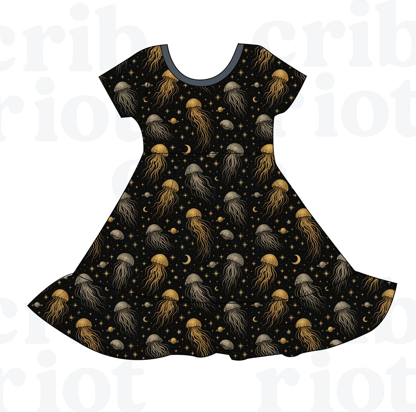 Intergalactic Jellies Flutter Dress *FINAL SALE*